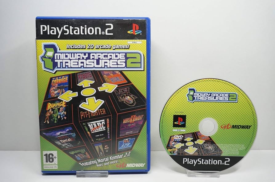 Midway Arcade Treasures 2 (PS2) : Amazon.co.uk: PC & Video Games