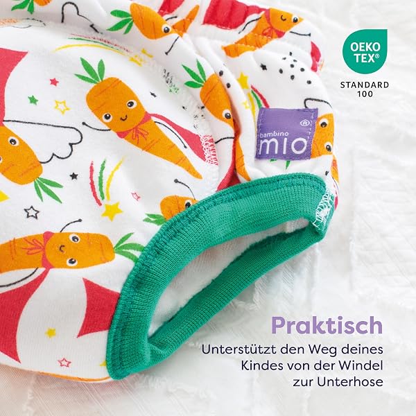 Bambino Mio, Wiederverwendbare Töpfchen-Trainingshose für Jungen und Mädchen, 3er-Packung - 2
