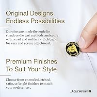 Vista 4 de SHOP AWARDS AND GIFTS Enamel Lapel Pins for Students Appreciation Reward Teacher Supplies Employees, Pack of 12, 3/4 Inch