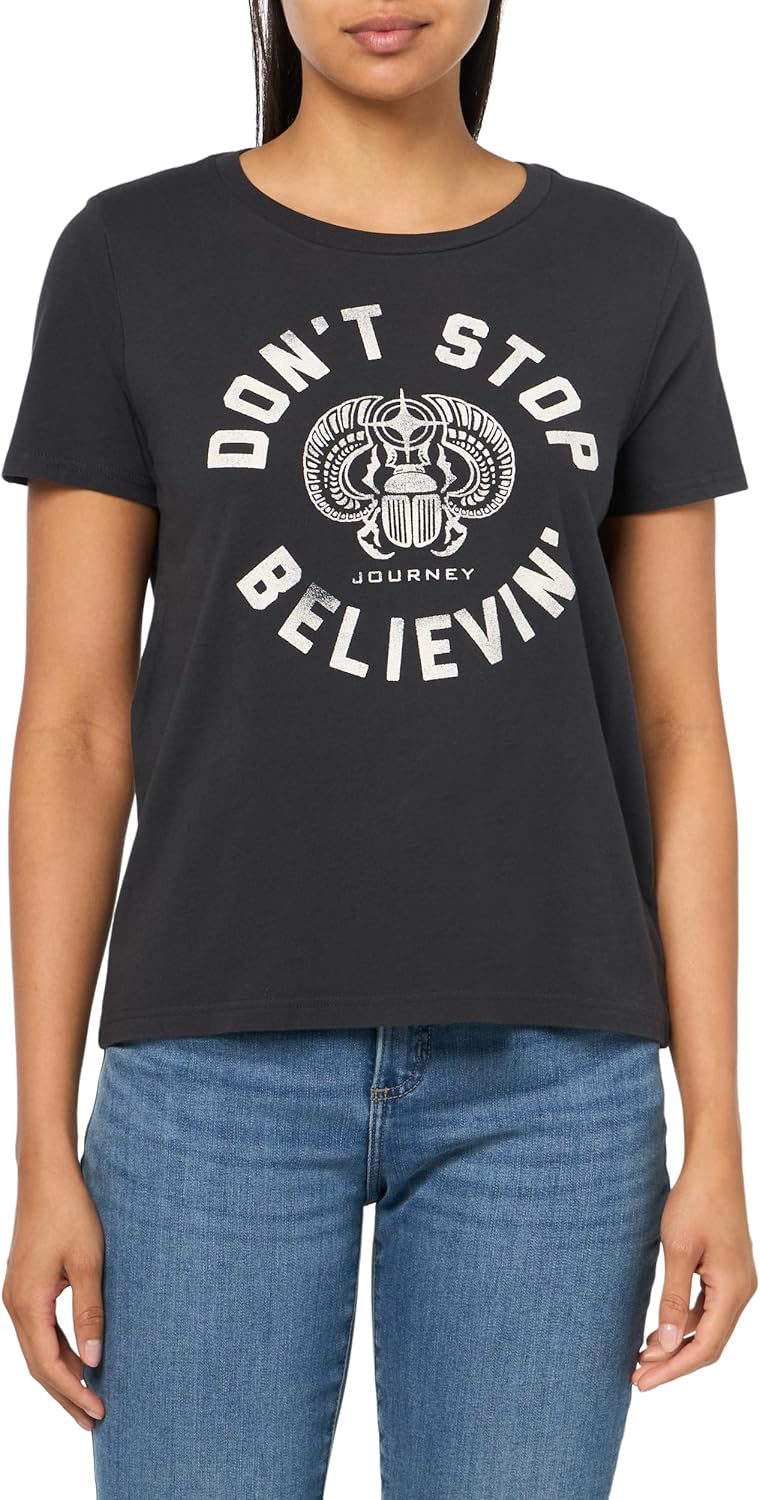 Lucky Brand Women’s Dont Stop Believin Boyfriend...