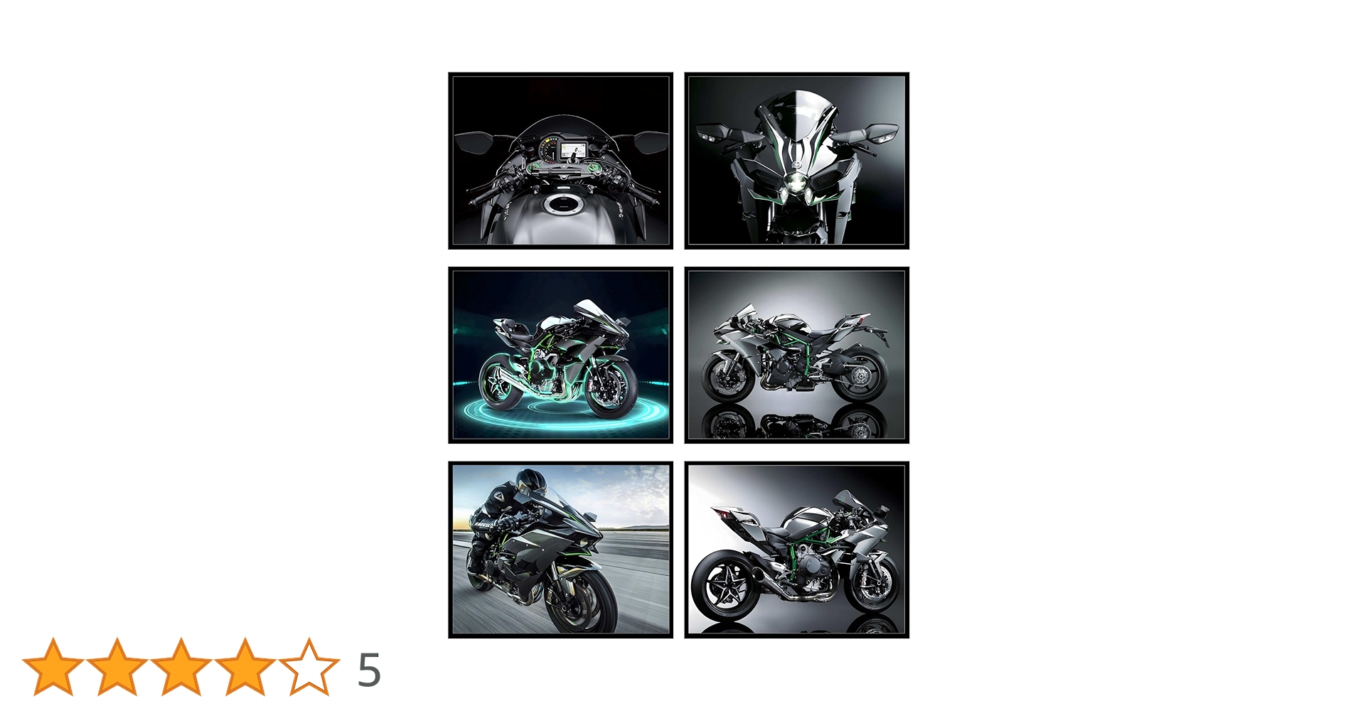 Amazon.co.jp: Bigwig Prints Kawasaki Ninja H2R ポスター