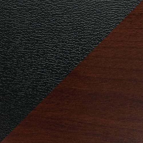 Wooden Mallet Valley - Sofá de cuatro asientos, caoba Negro -,Azul,Crema,Verde,Vino