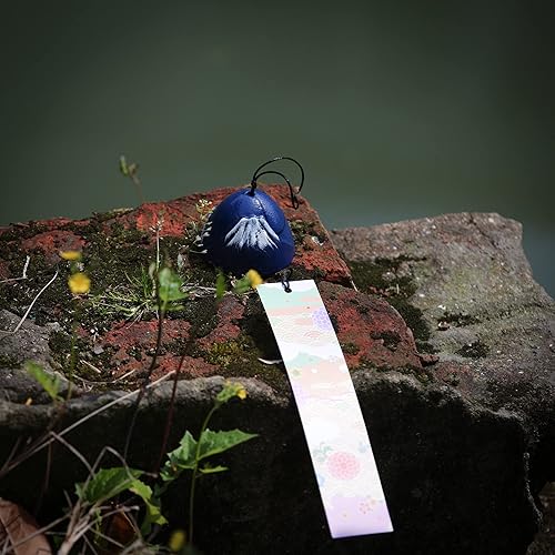 Miniatura 5 de Carillón de viento japonés de hierro fundido para exteriores, adorno para jardín, patio y balcón, decoración de campana de viento de metal colgante