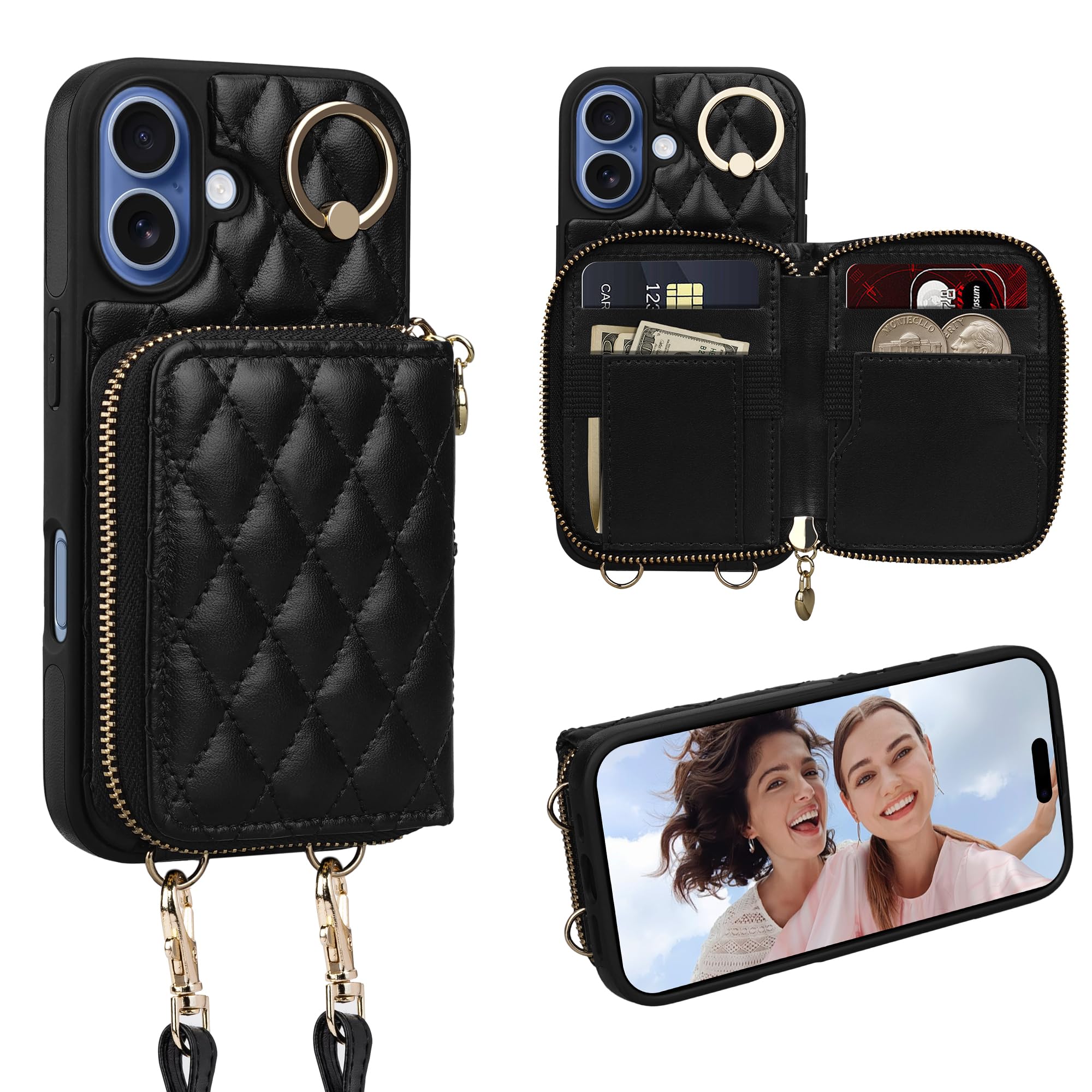 ☆人気 新品☆ 携帯バッグ 肩掛け iPhone・カード入れ