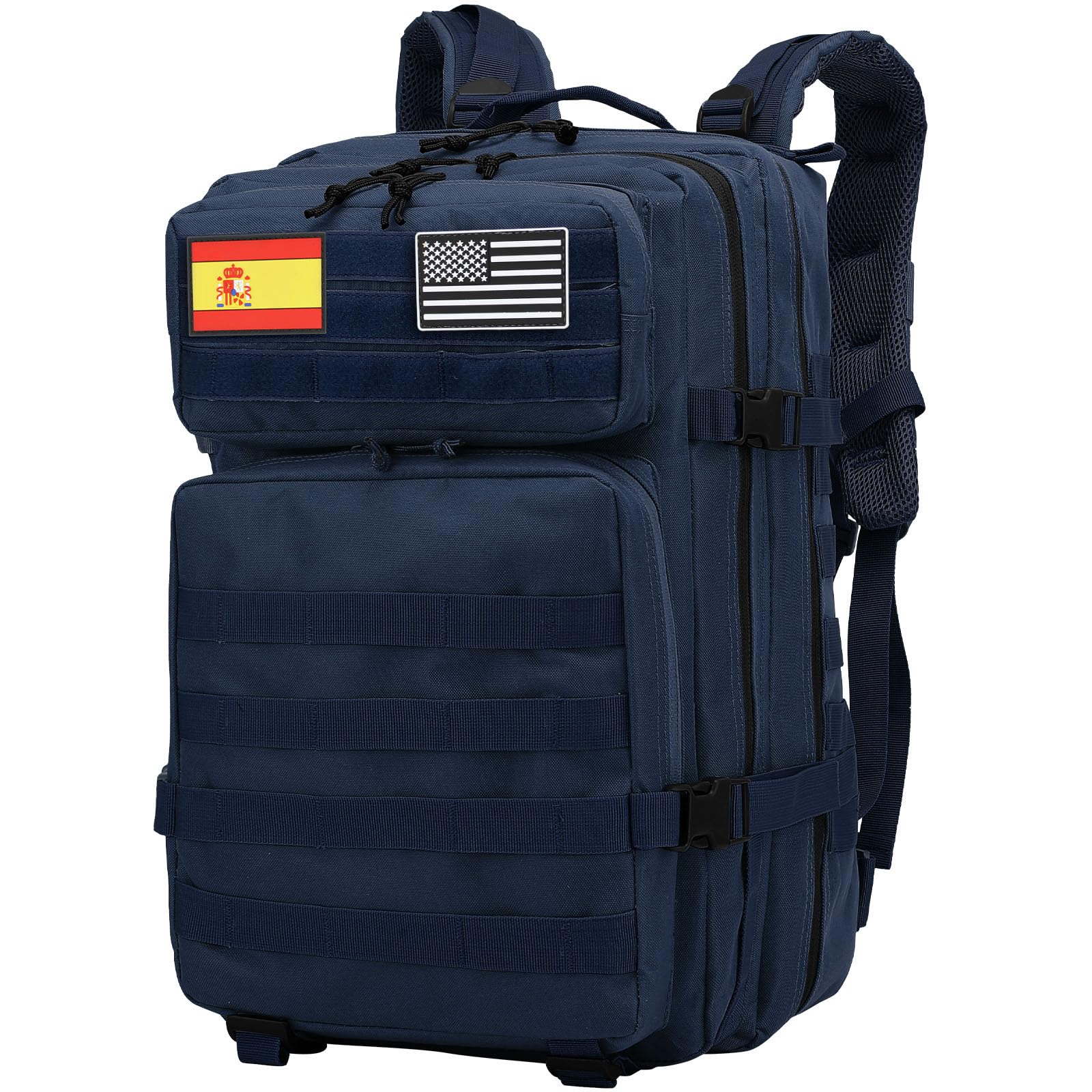 Delgeo Sac à Dos Tactique Militaire,45L Grande Capacité Sac à Dos, Pliable Imperméable Sac à dos Survie, Alpinisme, Randonnée, Trekking, Camping, Aventure ou Voyage
