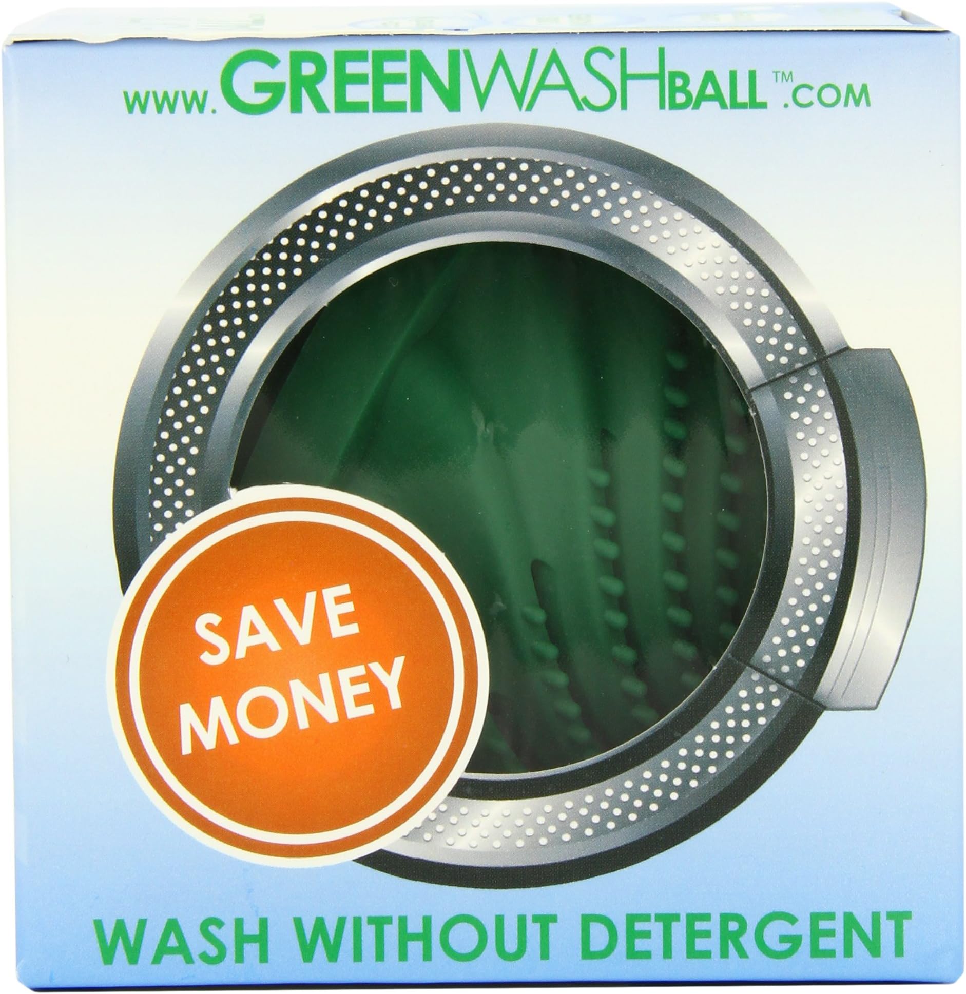 Green Wash Ball Laundry Ball, Wash Without Detergent