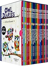 Owl Diaries Collection 1-18 Books Box Set By Rebecca Elliott (Eva's Treetop Festival, Eva Sees a Ghost, A Woodland Wedding, Eva and the New Owl, Warm Hearts Day, Baxter Is Missing & More)