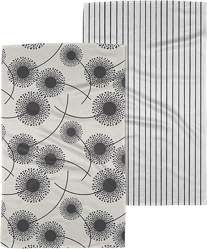 Miniatura 10 de GEOMETRY Toalla de cocina  Toallas de microfibra de secado rápido para secado de cocina  Toalla de secado rápido premium  No olvidado + Fiona (juego
