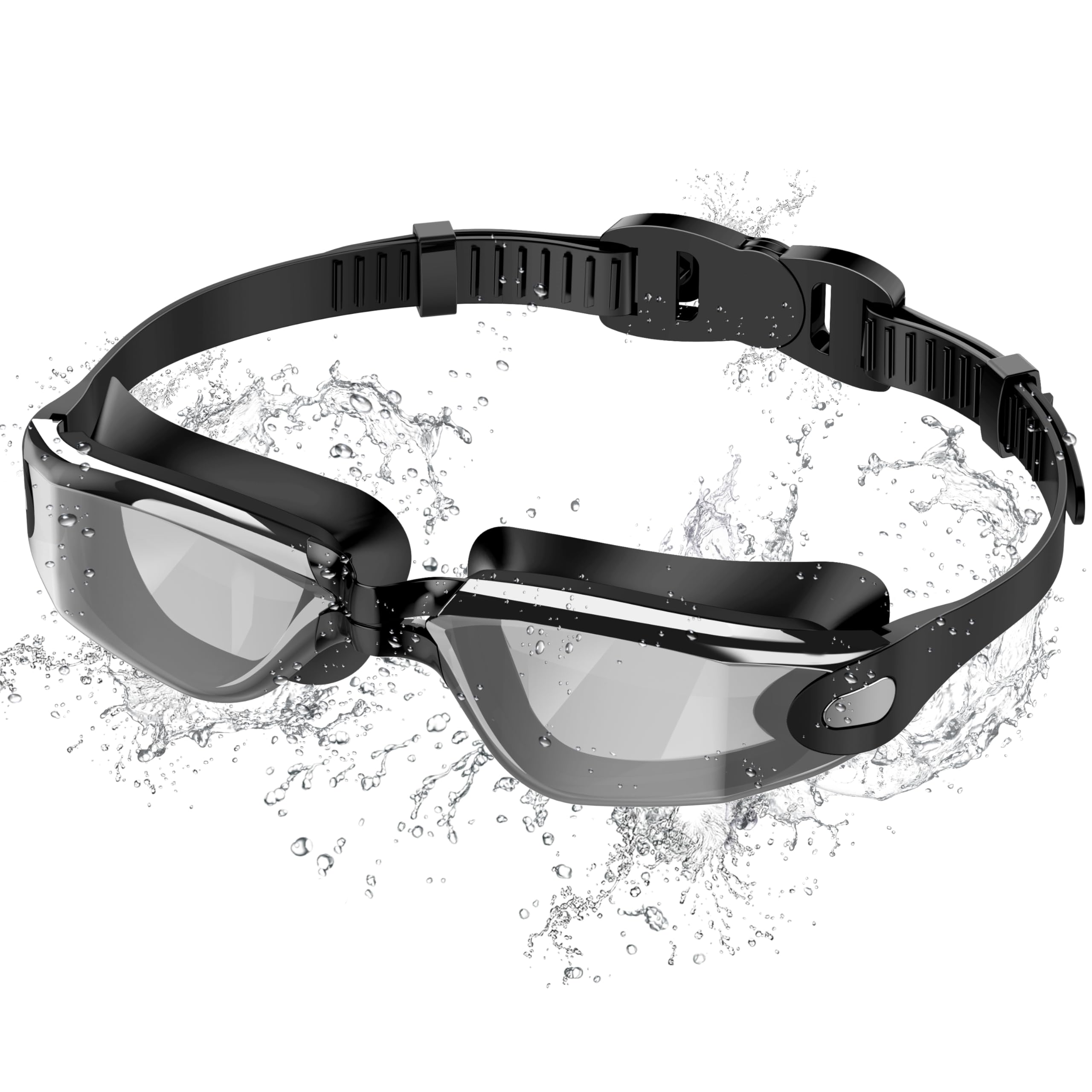 Gafas Natacion Unisex Antivaho HD Proteccion UV Impermeables Ajuste Seguro Adultos