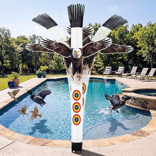 CimoroWin 6 ft Pool Bird Deterrent Device, Reflective Duck Deterrent