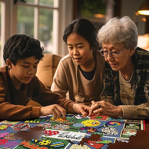 Miniatura 5 de White Mountain Puzzles - Pickleball - Rompecabezas de 1000 piezas