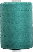 Vista 13 de Threadart - Hilo de algodón 100 % para acolchar, coser y sergar Carretes de 1000 m, calibre 50/3 Color albaricoque 107