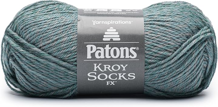 Patons 243457-57210 Kroy Socks FX Yarn, Cascade Colours