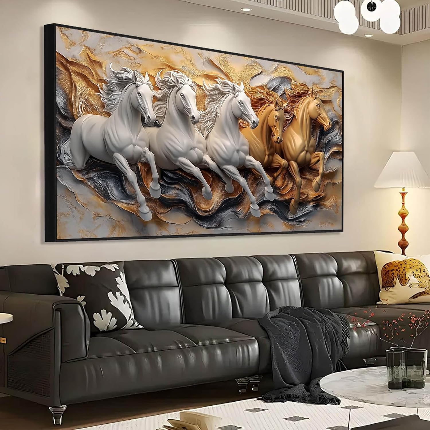 Horse Wall Art, Horse Pictures Wall Decor, Horse Canvas Art
