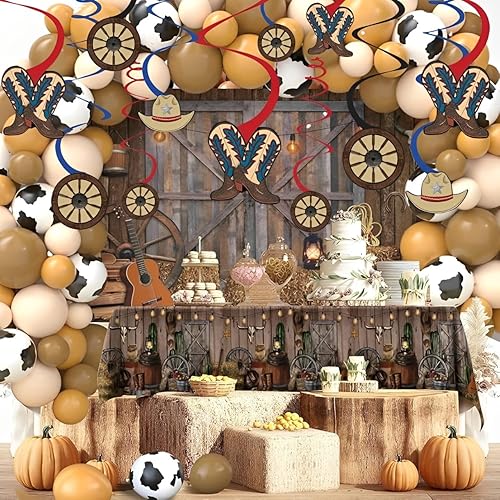 Miniatura 6 de Luxurious Awards - Decoraciones colgantes de remolinos nocturnos (5 y 7 pulgadas), paquete de 30 remolinos de plástico brillantes, negros, plateados