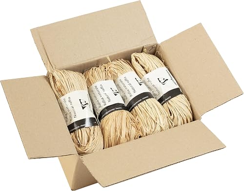 CLAIREFONTAINE - 196071Cpack - 8 pelotes raphia - 50g - Natu