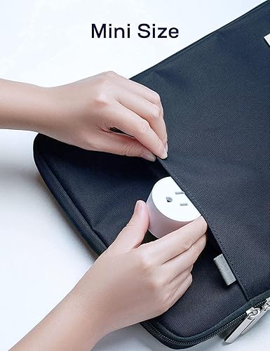 Miniatura 5 de Enchufe inteligente compatible con Smart Life, Siri, SmartThings, Alexa Google Assistant para control de voz, control remoto, temporizador, mini