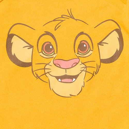 Miniatura 8 de Disney Mickey Mouse Minnie Mouse Rey León Winnie the Pooh - Conjunto de 3 piezas para bebé recién nacido a bebé