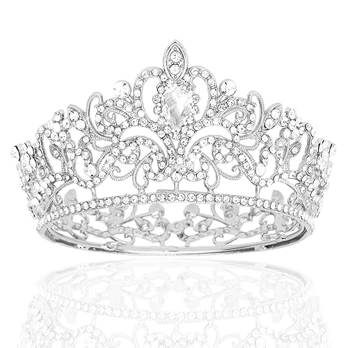 CIEHER Tiara pequeña para decoración de pastel de cumpleaños para niñas