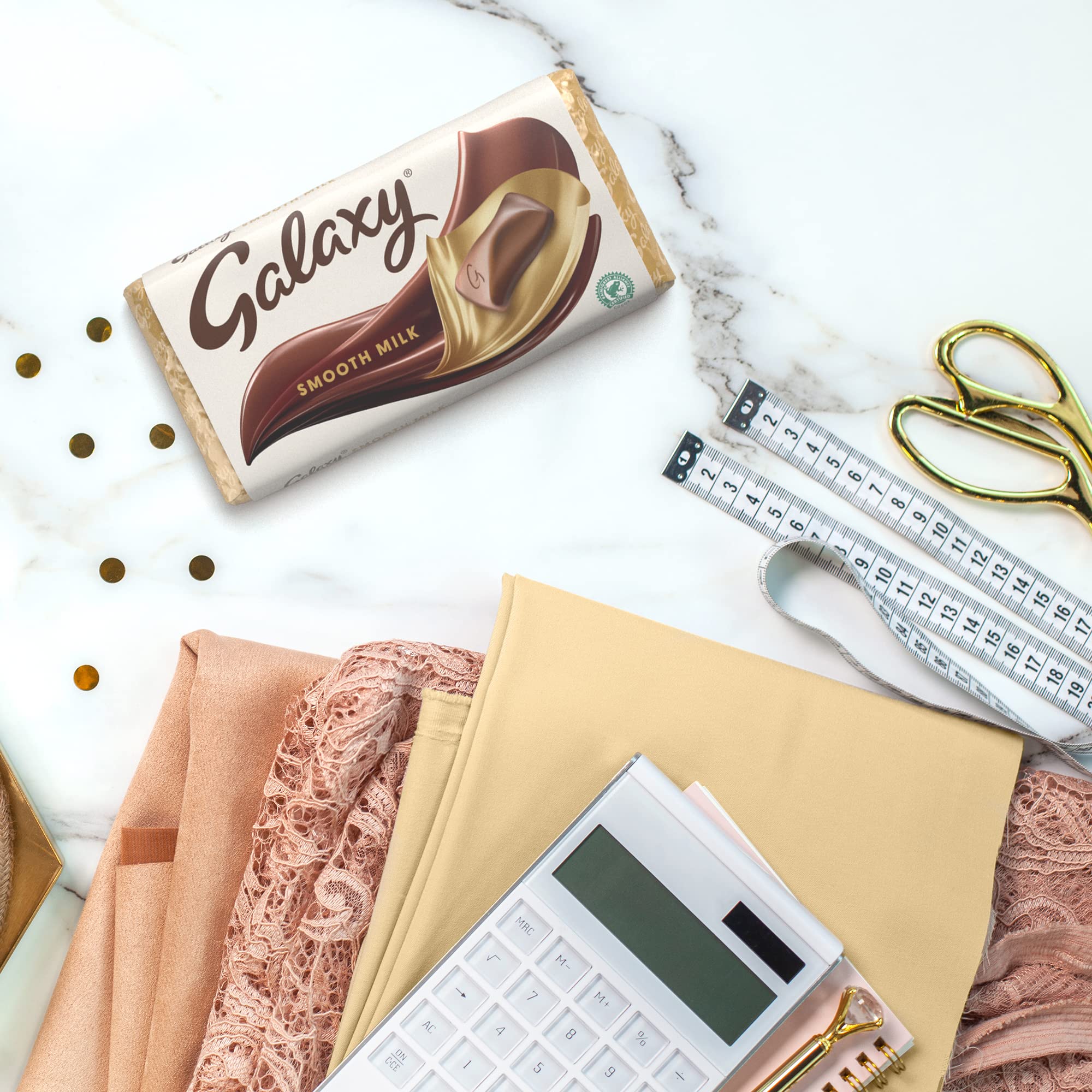 Galaxy Smooth Milk Chocolate Bar, Chocolate Gift, Sharing Bar 110g Buy Online in SINGAPORE at