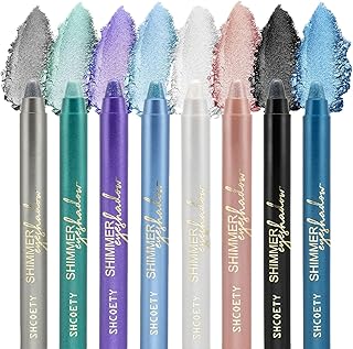 Juego colorido de sombra de ojos con purpurin...