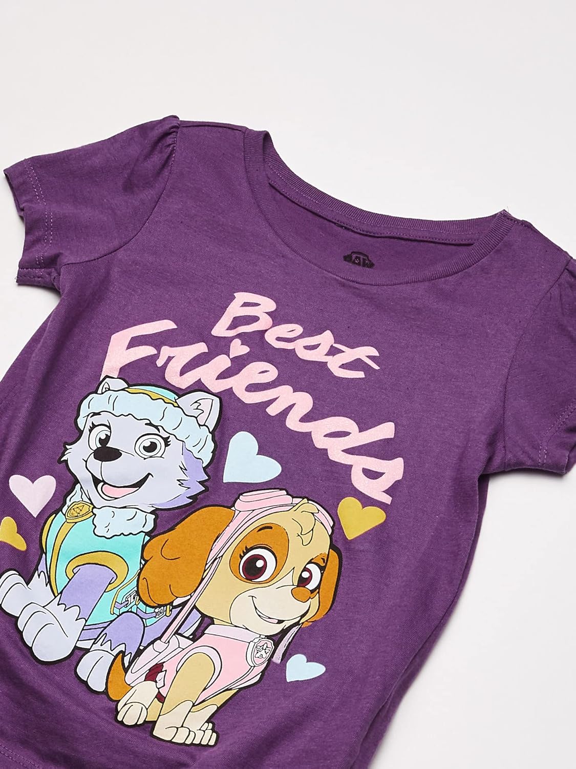 Nickelodeon Little Girls' Paw Patrol Short Sleeve T-Shirt Shirt - Image 2