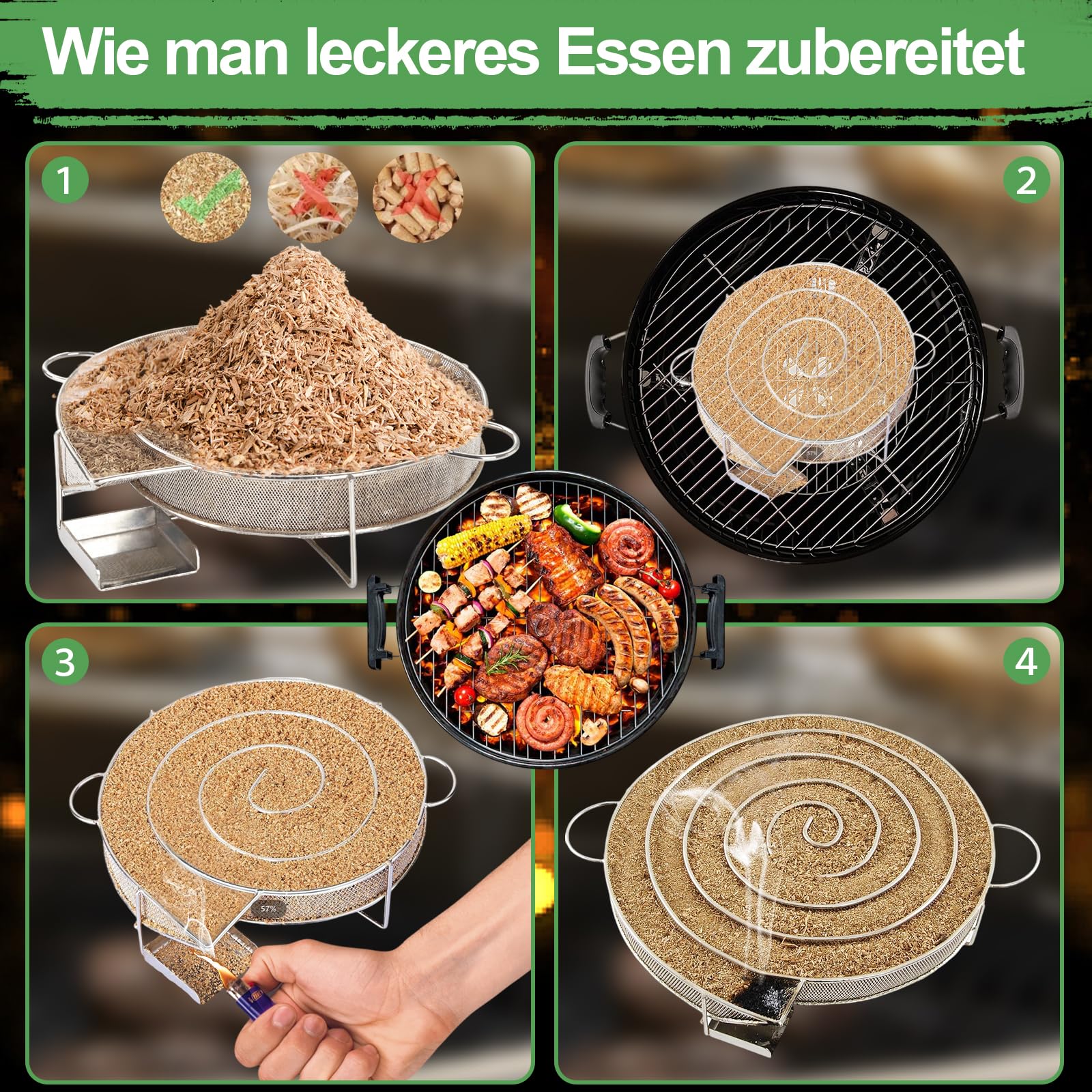 Koud rookgenerator - Cold Smoke Generator - Smokerbox - RVS Rookbox - Rookgenerator - Koud roken