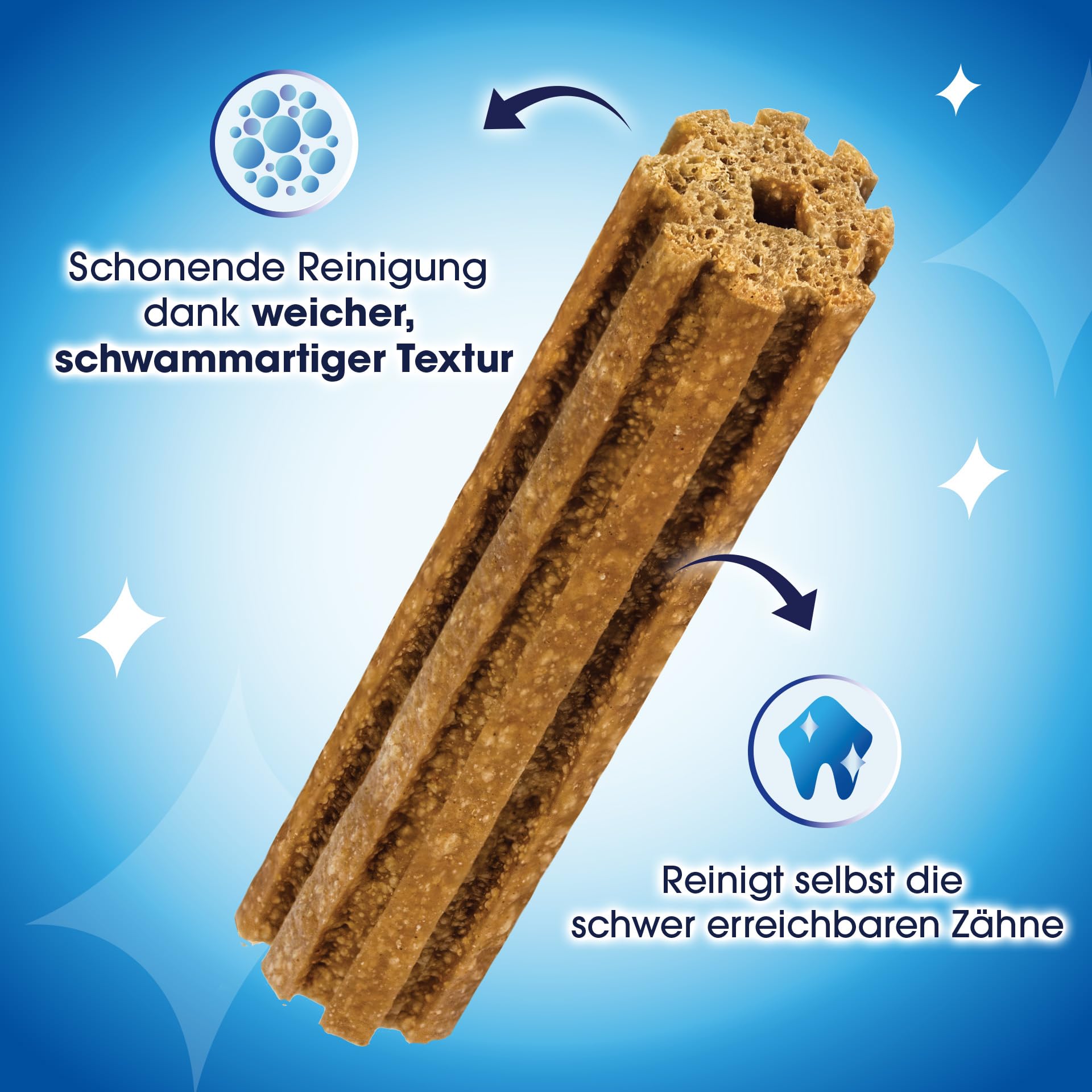 Dentalife PURINA przekąski do pielęgnacji zębów dla małych i dużych psów, zmniejszają tworzenie się kamienia nazębnego, 5 lub 6 sztuk, 6 x 115 g