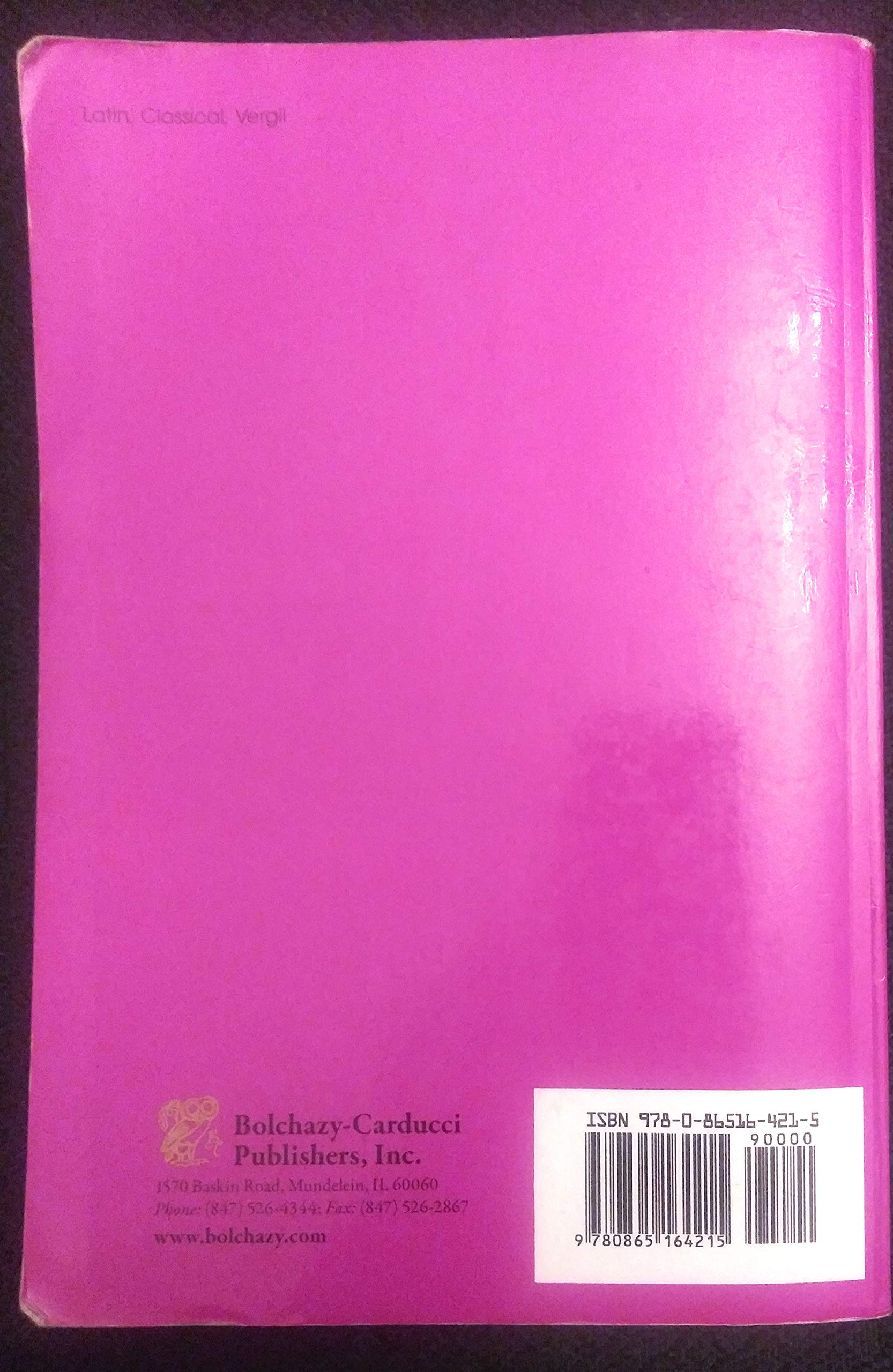 Vergil's Aeneid, Books I-VI (Latin Edition) (Bks. 1-6) (English and Latin Edition) - Image 2