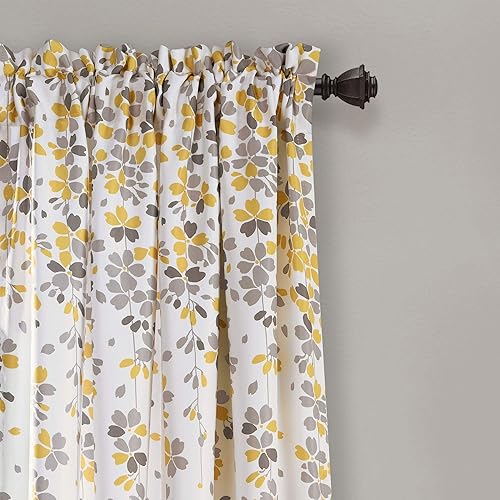 Miniatura 9 de Lush Decor cortina para ventanas con diseño de flores que caen