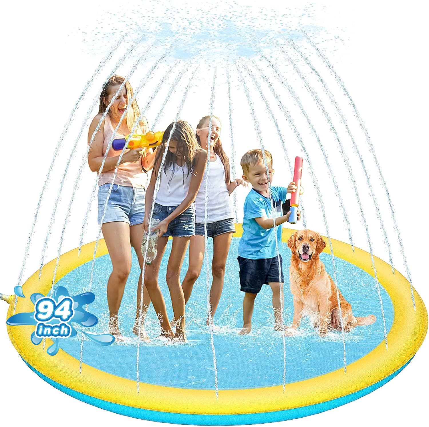 Verdicken 240cm Splash Pad
