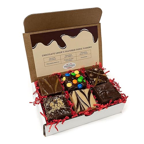 Miniatura 1 de Valley Fudge, caja de regalo para amantes del chocolate, dulce de azúcar artesanal fresco, mantequilla real, caramelo gourmet a granel, envuelto