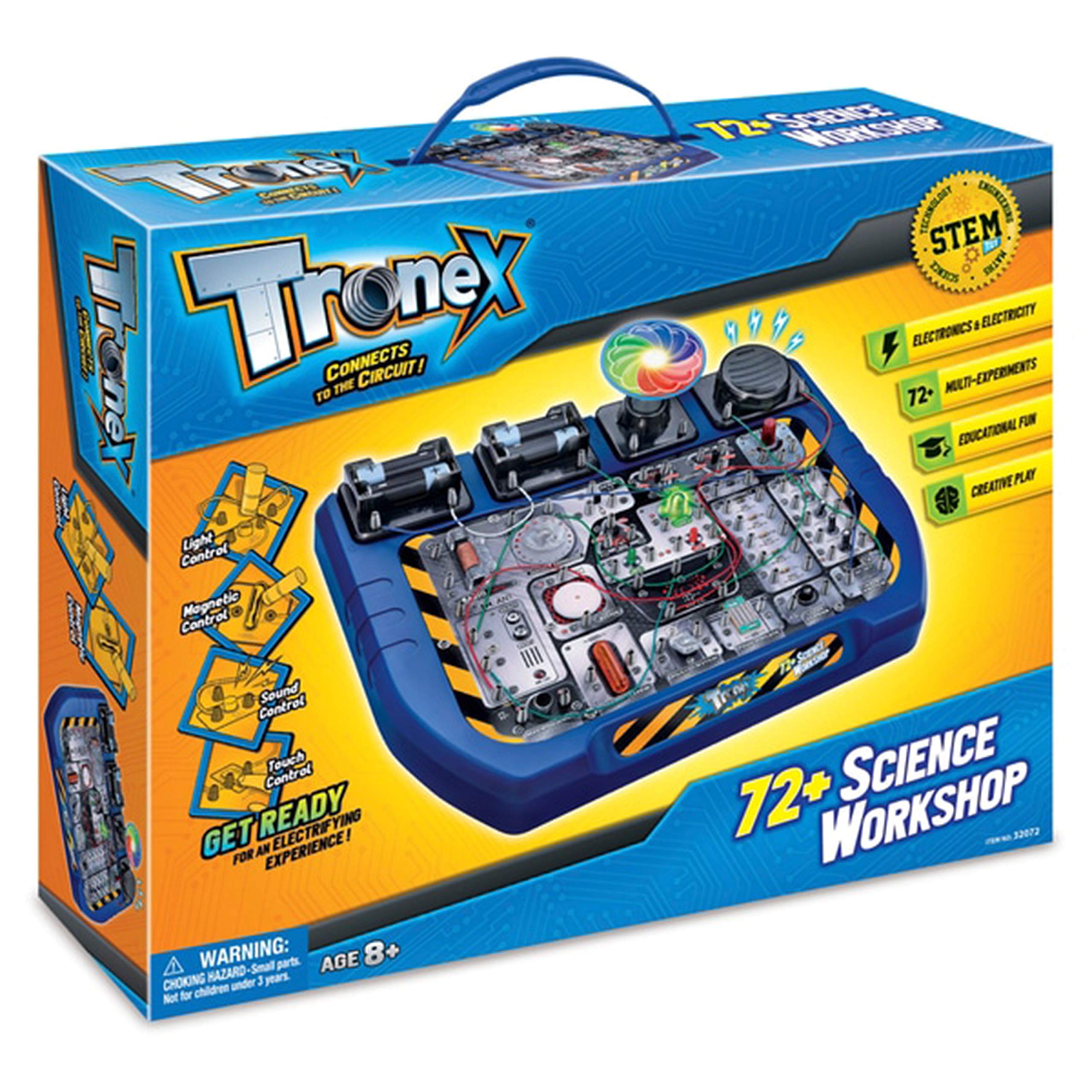 Tronex 72 Experiments Science Workshop Contents: wire, circuit