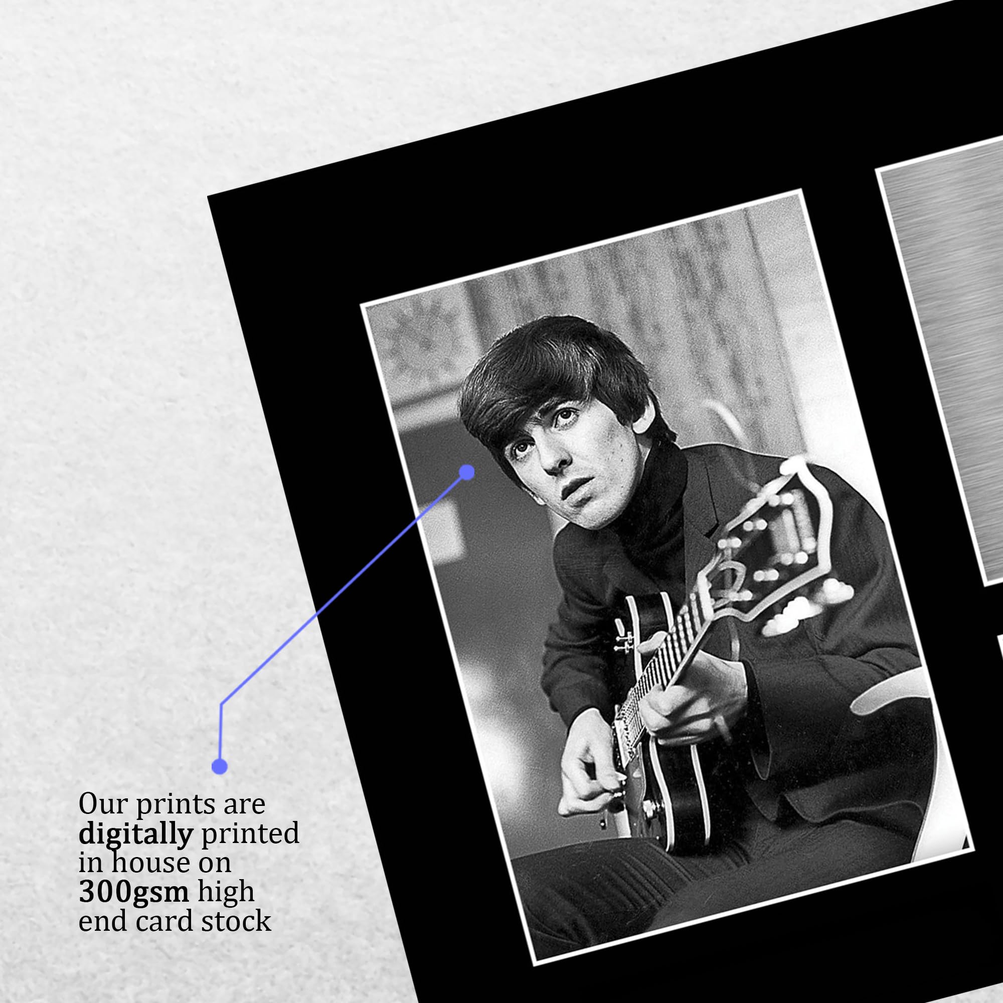 Amazon.co.jp: HWC Trading A4 ジョージ・ハリソン ザ・ビートルズ