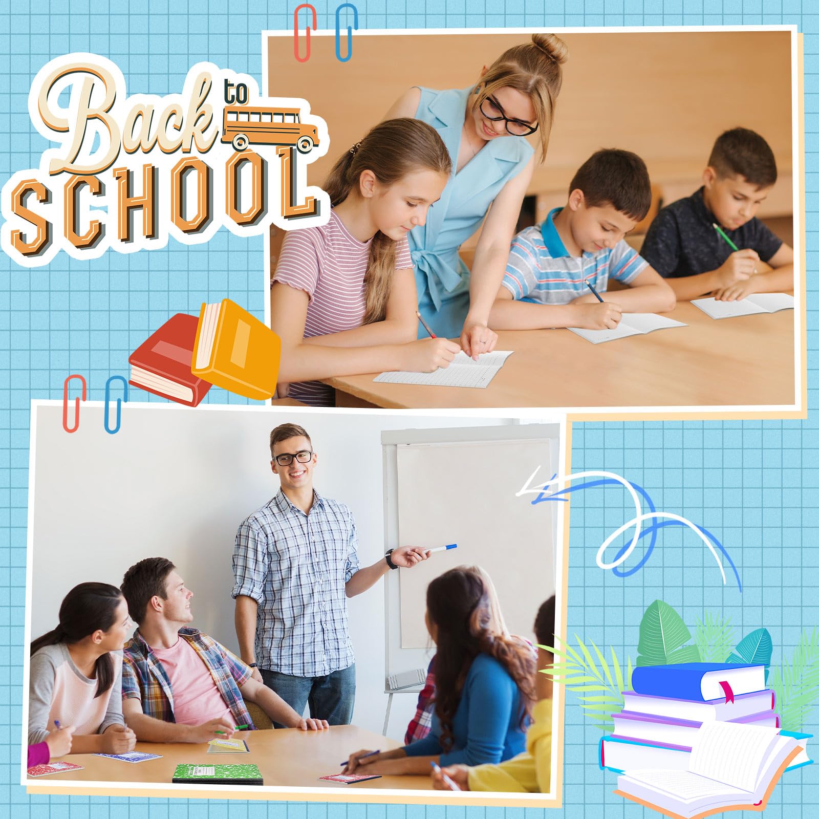 Fainne Confezione da 150 quaderni formato A5 con copertina marmorizzata per scuola, quaderni a righe larghe, per studenti, classe, ufficio, scuola (4 colori)