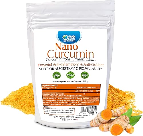 Nano curcumina en polvo, suplementos solubles en agua de curcumina de cúrcuma, curcumina encapsulada en nanopartículas, mejor absorción, sin OMG,