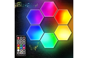 Luminosity Hexagon Lights: Illuminate Your Senses