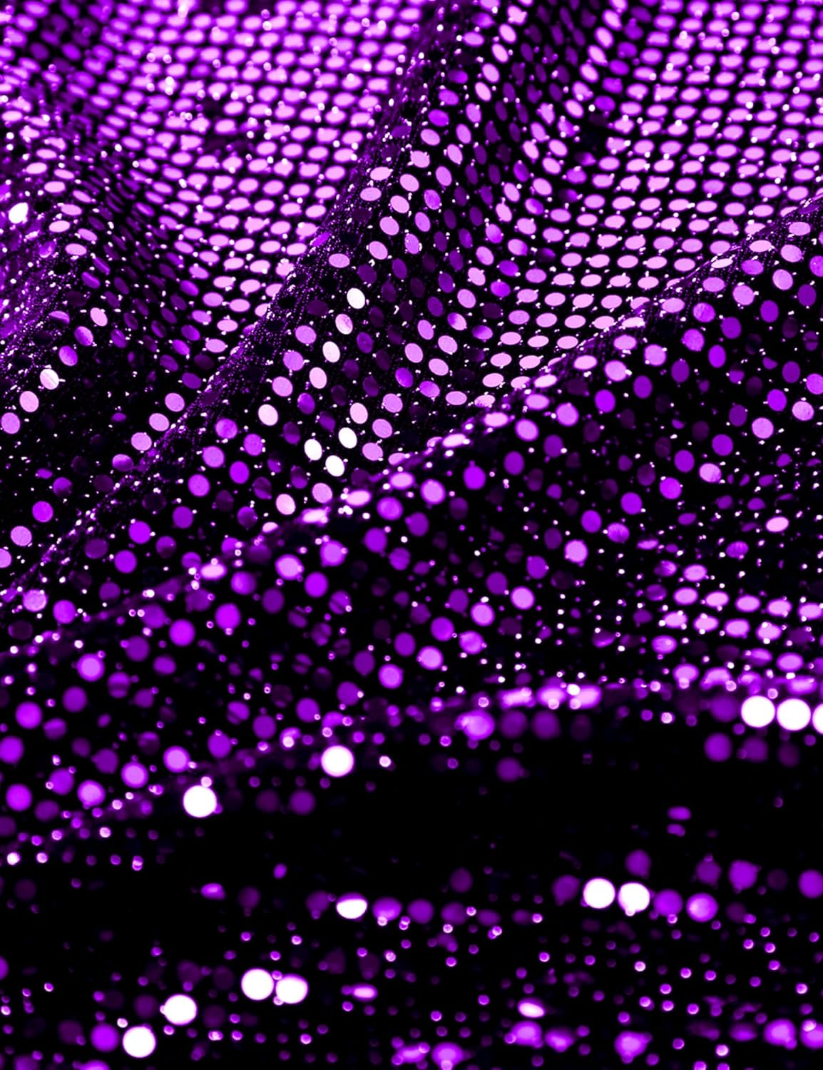 ZEROYAA Men's 70s Sequin Tank Top Shiny Disco Metallic Sleeveless Shirt - Image 4