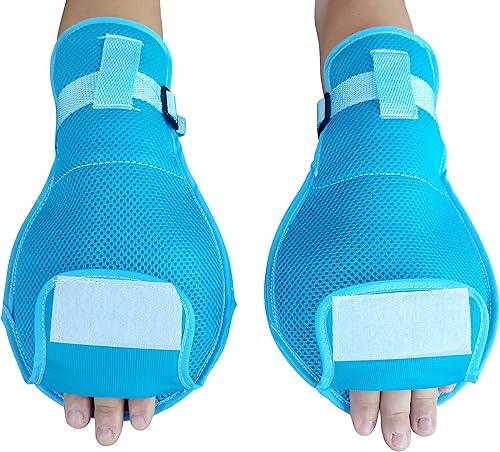 Miniatura 4 de Wisexplorer 2 guantes de retención de manos empaquetados para ancianos, guantes de seguridad y transpirables antiarañazos para pacientes, gran ayuda