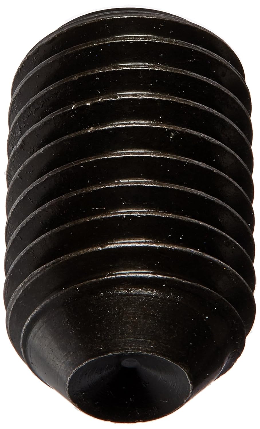 Small Parts 6216SSC Alloy Steel Set Screw, Black Oxide Finish, Meets ASME B18.3, Hex Socket Drive, Cup Point, 5/8"-11 Thread Size, 1" Length, US Made (Pack of 50)