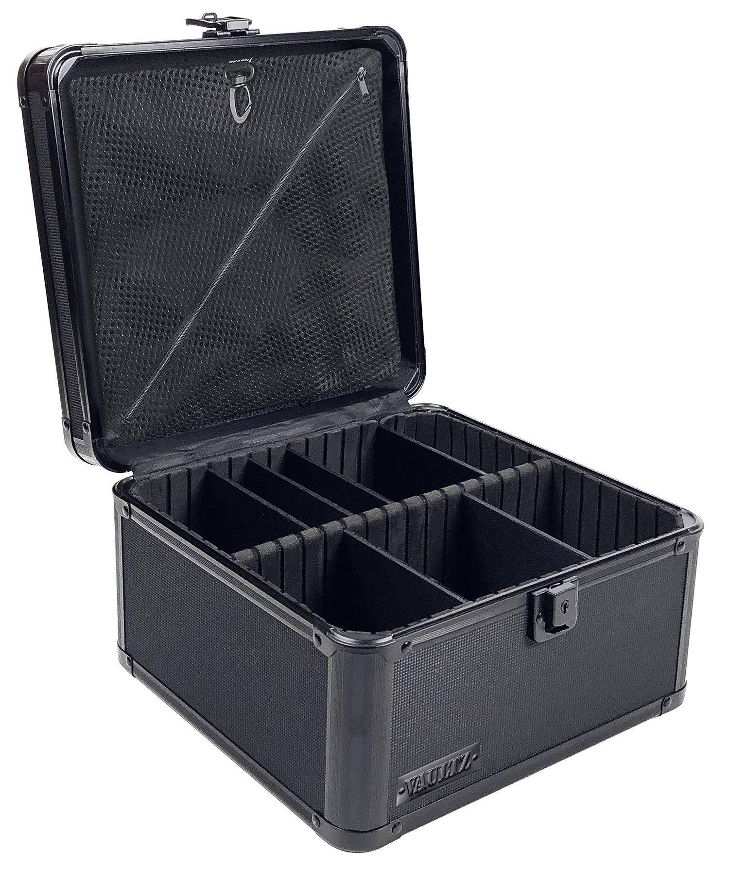 Vaultz Portable Safe Box - 10 x 10 x 6.5 Inch Large Storage Box with ...