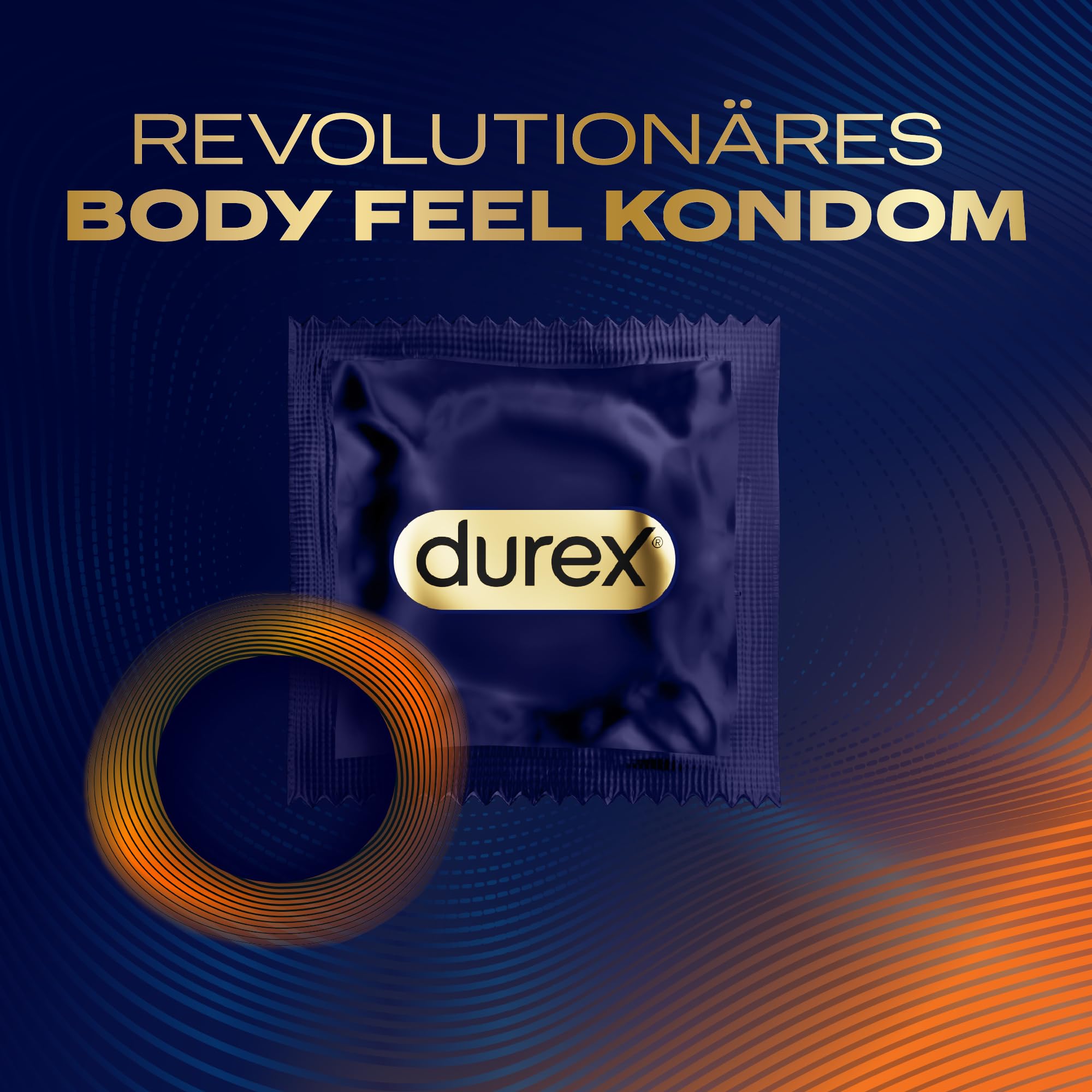 Durex Intensity Extra Groß XXL Kondome - Ultra dünn plus für intensive Körperwärmeübertragung - Mit viel Silikongleitgel befeuchtet - Ohne Latex - 24er Pack (3 x 8 Stück)