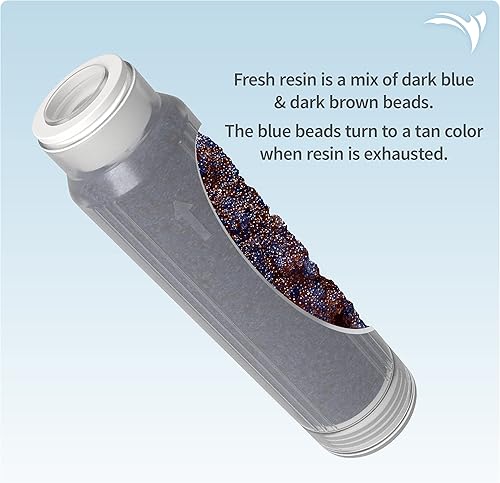 Miniatura 3 de AquaticLife - Kit de cartuchos de repuesto para filtro de agua de sedimentos de 10 pulgadas (carbono)