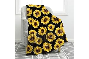 Sunflower Blanket: Perfect Sunflower Gifts for Beloved Women