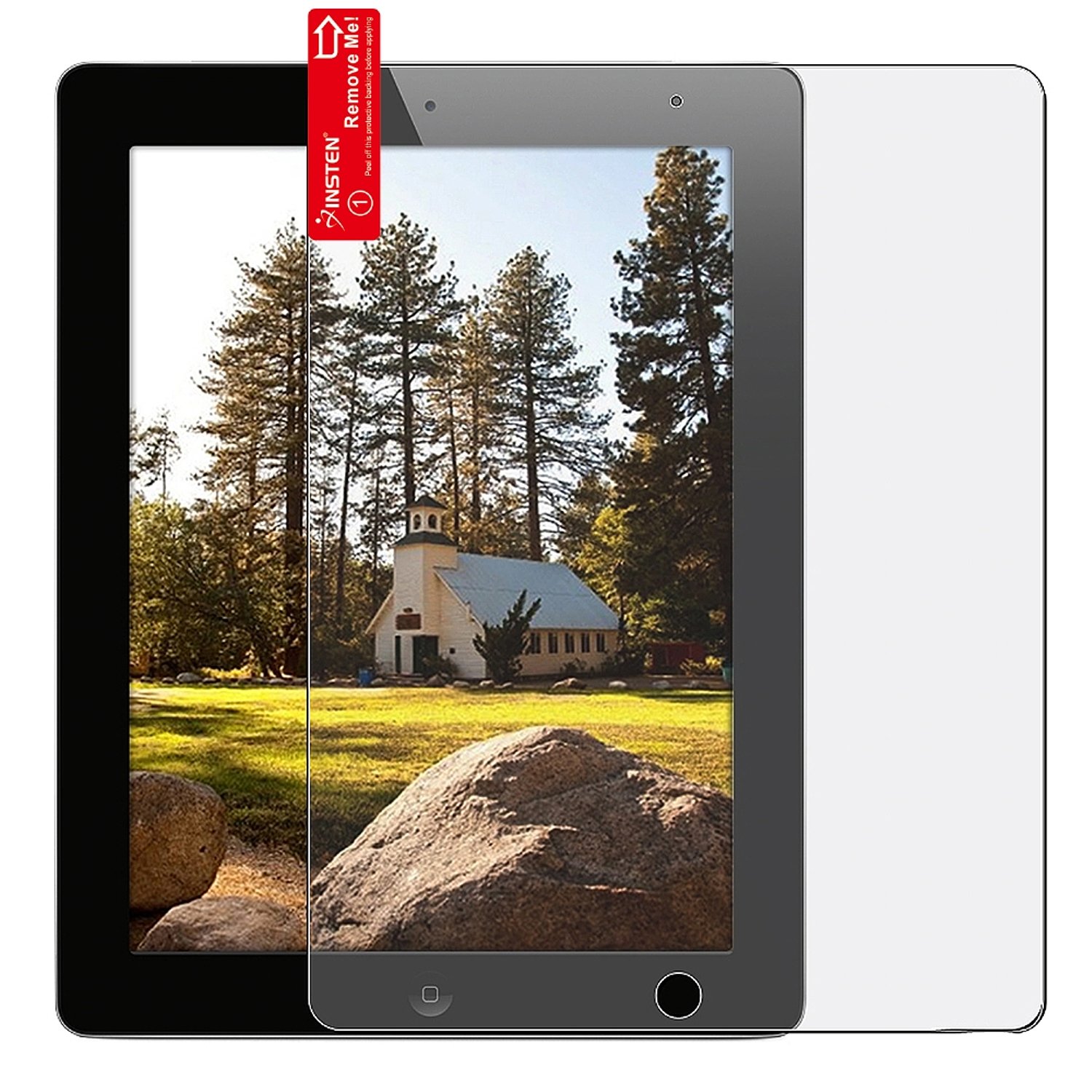 eForCity 2 Pack Anti-Glare LCD Screen Protector Film Compatible With Apple iPad 2 16GB / 32GB / 64GB