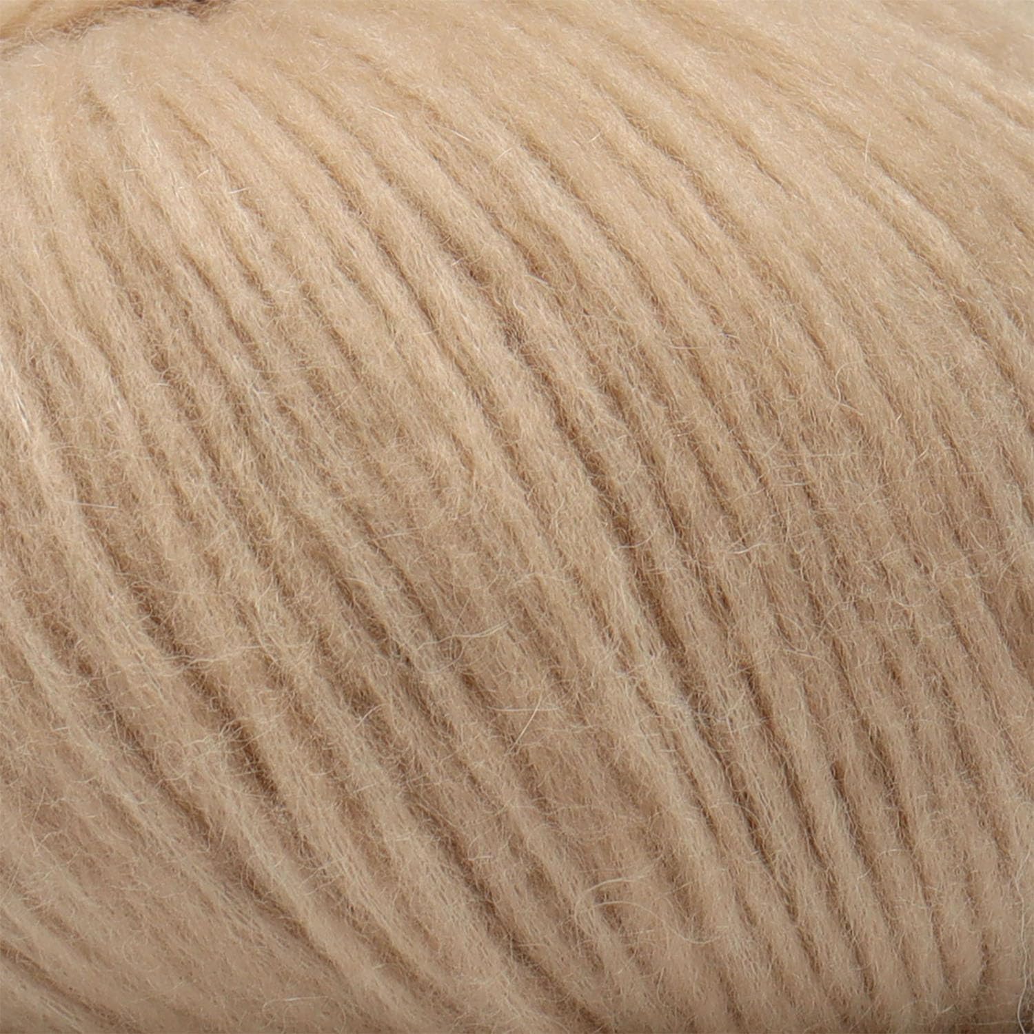Pullu Baby-Alpaka-Merinowolle, Set mit 3 Knäueln (150 g) Kammgewicht, direkt aus Peru, himmlisch weich und perfekt zum Stricken und Häkeln (Mandel-Latte)