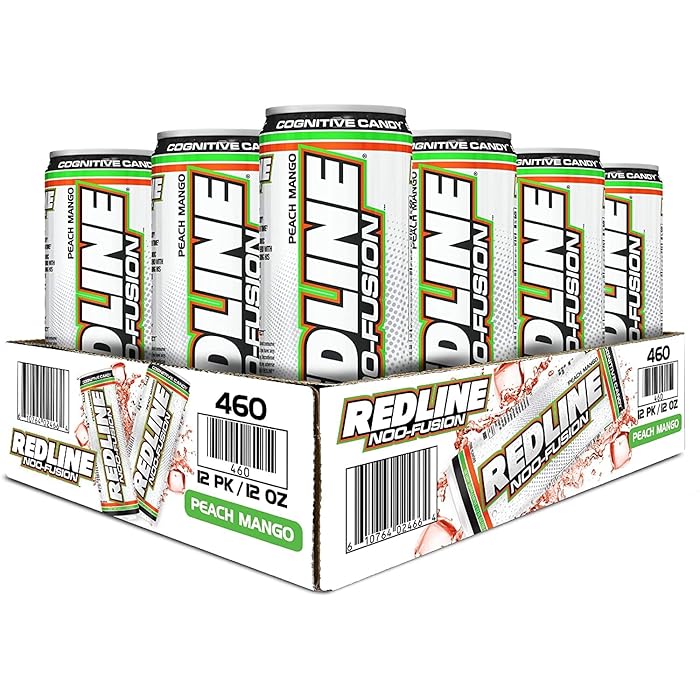 Buy VPX Redline NOOFusion Carbonated PreWorkout & Cognitive Enhancing Drink; Energy