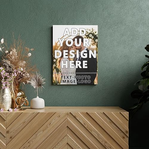 Miniatura 6 de Nxwdwqa Impresiones en lienzo personalizadas con tus fotos, arte de pared en lienzo personalizado, sube tu foto a arte de pared, regalo de
