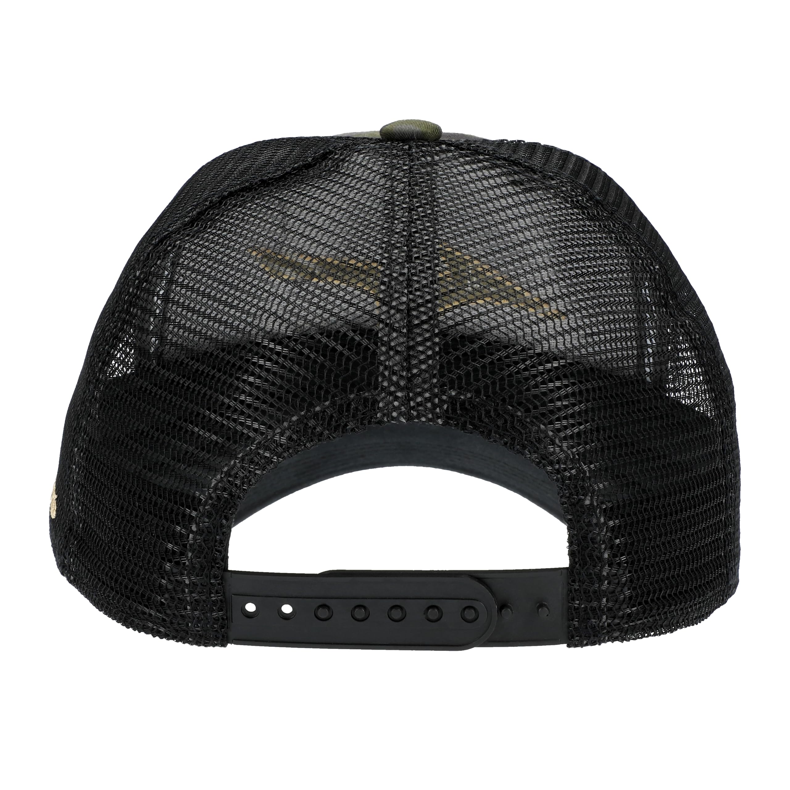 Mizuno Diamentowa czapka typu trucker, czarny kamuflaż, rozmiar uniwersalny