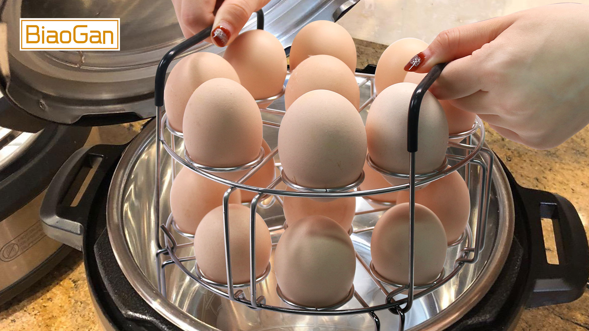 Steam Rack Instant Pot Egg Steamer Rack Steamer Food Toppan 304 Stainless Steel Steamer Basket ...